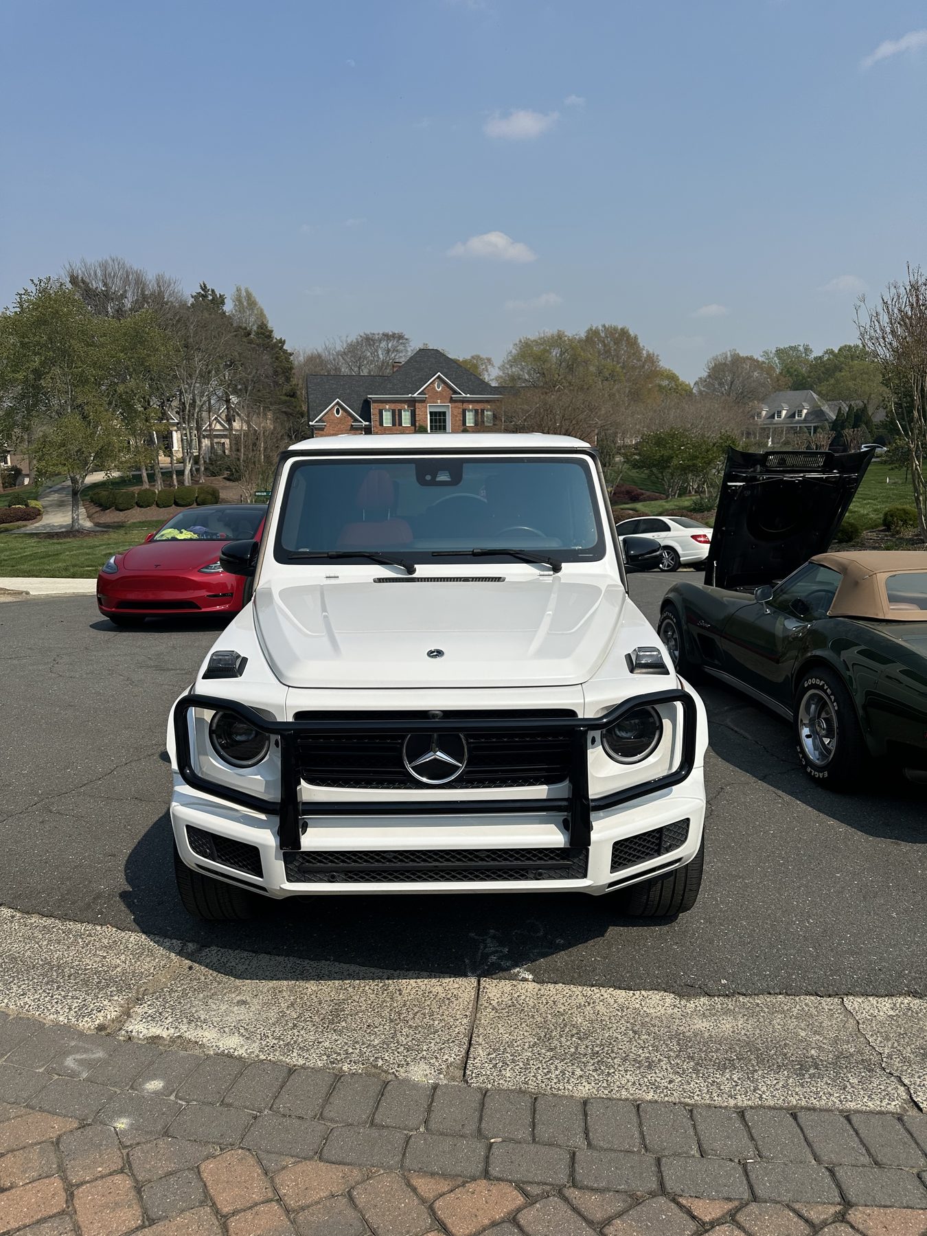 2024 Mercedes-Benz G 550 in Ballantyne after full detail and ceramic coating